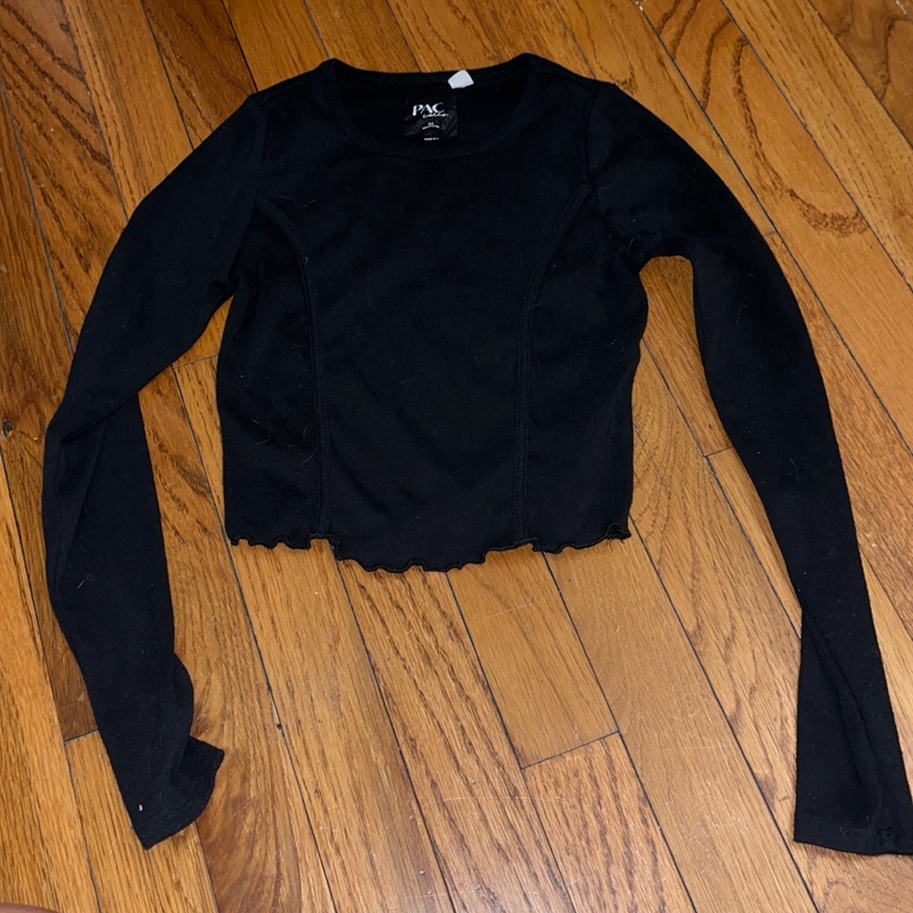 pacsun cropped long sleeve